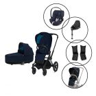Cybex Priam Travel System with Free Fashion Seat Pack - Nautical Blue