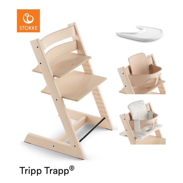 Stokke® Tripp Trapp® High Chair Complete (Includes Cushion + Tray)