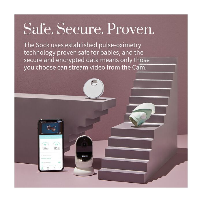 Owlet Baby Monitor Duo: Smart Sock 3 