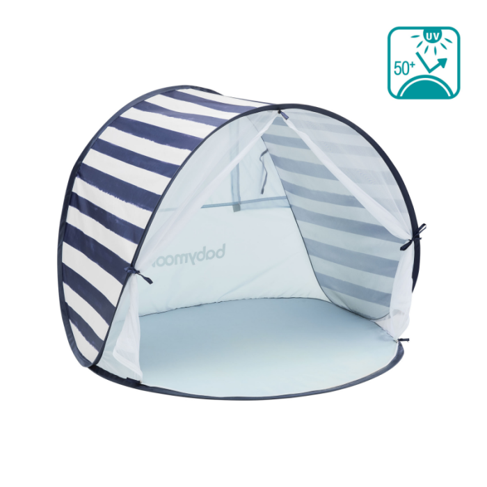 Tent 50+ UPF Protection - Blue Stripe - Bella Baby, Award Winning Baby Shop