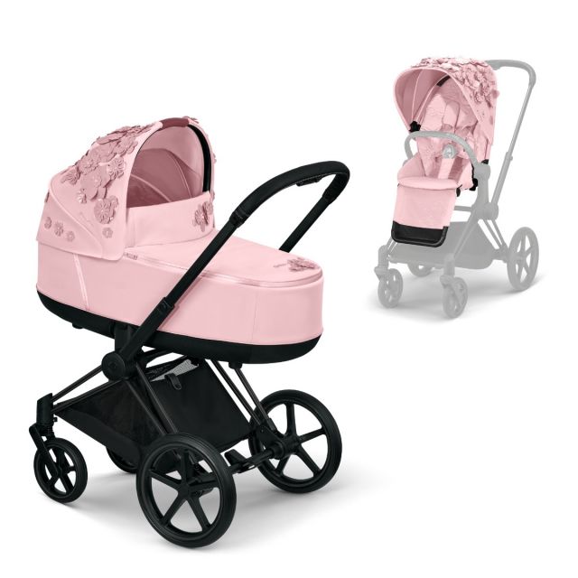 Cybex Priam Pushchair & Carrycot - Simply Flowers 