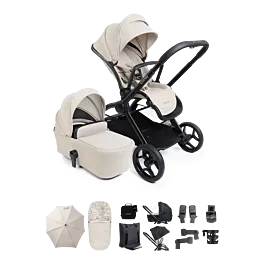 iCandy Core 2 Pushchair and Carrycot - Complete Bundle Sandstone ...