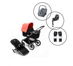 Bugaboo Fox3 Style It Yourself Travel System with Maxi - Cosi Pebble 360 Car Seat & Base