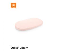 Stokke Sleepi Fitted Sheet - Peachy Pink