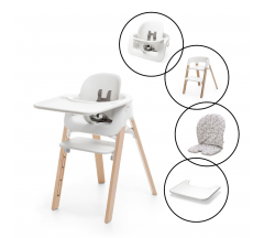 Stokke Steps Highchair Bundle with Free Tray!