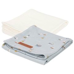 Baby Swaddles 2Pack - Sailors