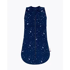 Sweet Dreamers Swaddle / Sleeping Bag 2.5Tog  - Blue Moon & Stars 0-3M 