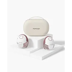 Momcozy Double Hands-Free Slim Breast Pump M6 - Maroon 
