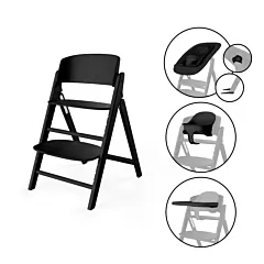 Cybex CLICK & FOLD Complete 4in1 Set - Stunning Black
