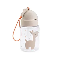 Done By Deer Straw Bottle - Celebration Sand 280 Ml