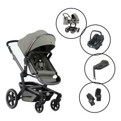 Limited Edition Day+ Mindful Green Travel System with Maxi Cosi Cabriofix i-Size Car Seat & Base 