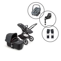 Bugaboo Fox3 Complete Travel System with Maxi-Cosi Pebble 360 & Base