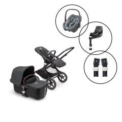 Fox 3 Travel System with Maxi Cosi Pebble 360 Car Seat & Base