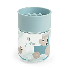 Done By Deer Learning Cup 360° - Farm Blue