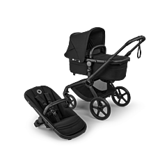 Bugaboo Fox 5 Renew Complete Black/Heritage Black with Free Carrycot Stand