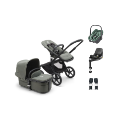 Fox5 Complete Travel System with Pebble 360 & Familyfix Base