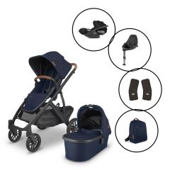 VistaV2 Travel System with Cloud Z & Free Uppababy Changing Backpack