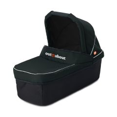 Nipper Double Carrycot - Forest Black