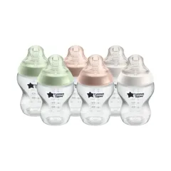 Closer to Nature Baby Bottles – 260ml – 6 Pack