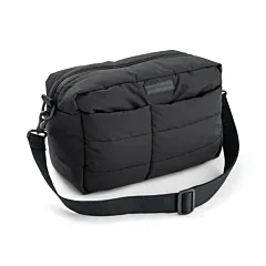 Done By Deer Quilted Stroller Bag - Black