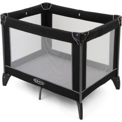 Graco Compact Travel Cot - Black/Grey