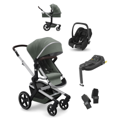 Day+ Travel System with Maxi Cosi Cabriofix iSize Car Seat & Base 