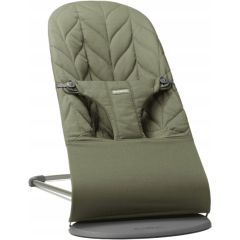 BabyBjörn Bouncer Bliss Woven Petal - Dark Green