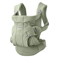 Baby Bjorn Carrier Hold Brushed Woven Light Green at Bella Baby
