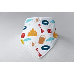BabyBoo Bandana Bib - Sandy Toes