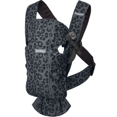Babybjorn Mini Baby Carrier 3D Mesh – Anthracite/Leopard