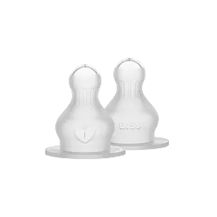 BIBS Nipple Silicone2pk Medium