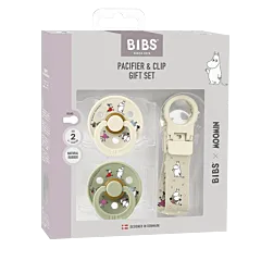 BIBS x Moomins Gift Set Size2 - Ivory 