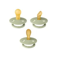 BIBS Baby Try-It Collection Pacifiers 3 Pack - Sage
