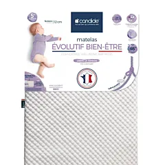 Candide Well-Being Cot Bed Mattress 140x70cm