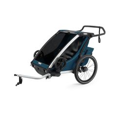 Thule Chariot Cross 2 Multisport Trailer & Stroller - Majolica Blue