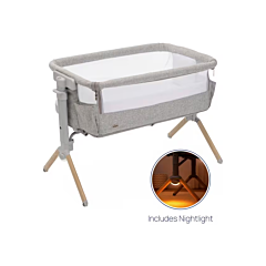 Ex Display Chicco Next2Me Armonia Bedside Crib & Co - Sleeper  - Cork Store