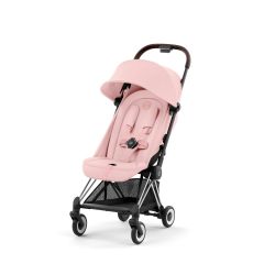 Coya Stroller Chrome - Peach Pink