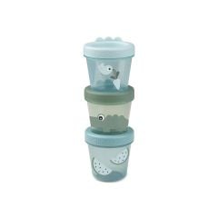 Baby Food Container - 3 Pack - Powder - Pack Croco