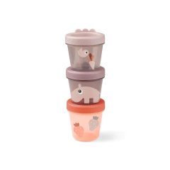 Baby Food Container - 3 Pack - Powder - Pack Ozzo