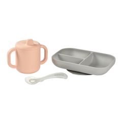 Silicone 3Pack Meal Set - Pink