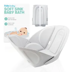 Soft Sink Baby Bath - Grey