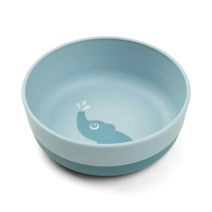 Foodie Bowl Elephant -  Blue