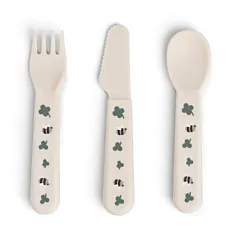 Done By Deer Foodie Cutlery Set Tiny  - Sand