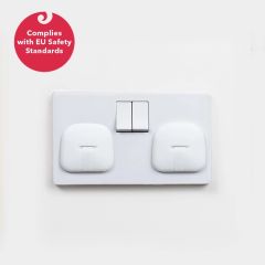 Plug Socket Cover 6 Pack - Pure White 