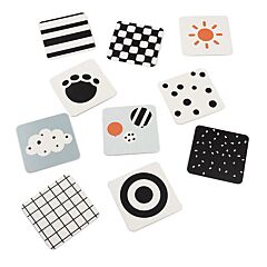 Done by Deer Activity Toy - Contrast map - Elphee 10 Pack