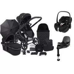 Peach7 Designer Collection Cerium Travel System with Maxi-Cosi Pebble PRO 360 & Base