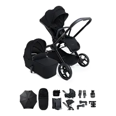 iCandy Core 2  Pushchair and Carrycot - Complete Bundle Black