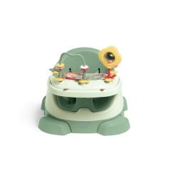 Mamas & Papas Bug 3-in-1 Floor & Booster Seat with Activity Tray - Eucalyptus