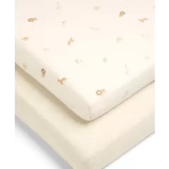 Born To Be Wild - Cot Bed Fitted Sheets 2-pack 