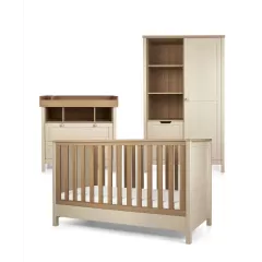 Harwell 3 Piece Cotbed Range - Cashmere